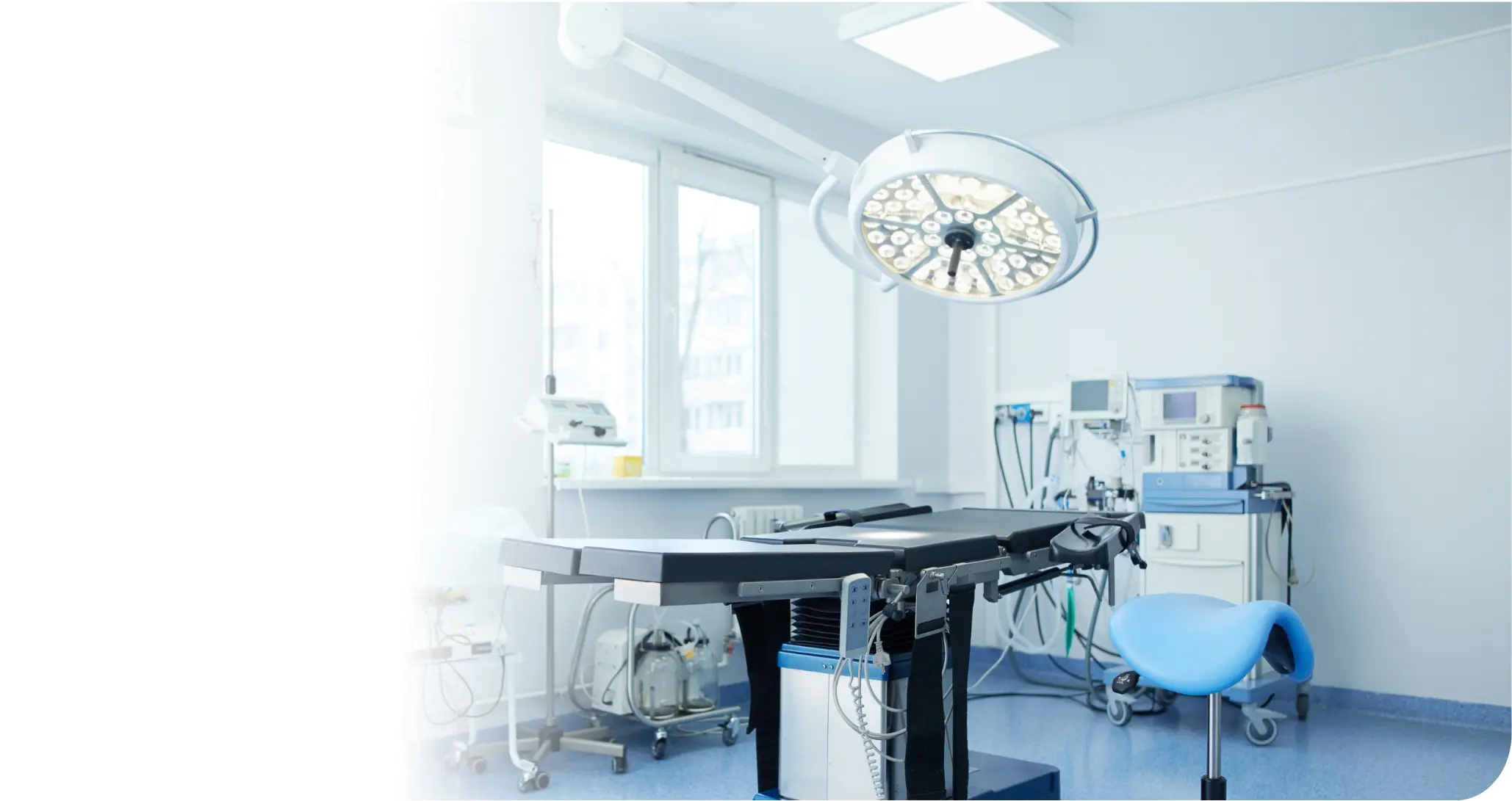 Clean surgical room